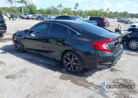 2020 Honda Civic Sport из США, поврежденный, VIN 2HGFC2F89LH571515